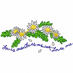 Flowers Embroidery Design 12